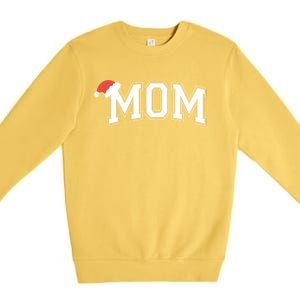 Christmas Holiday Mom Matching With Dad Matching Family Premium Crewneck Sweatshirt