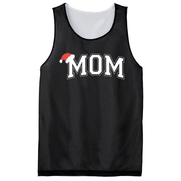 Christmas Holiday Mom Matching With Dad Matching Family Mesh Reversible Basketball Jersey Tank