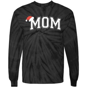 Christmas Holiday Mom Matching With Dad Matching Family Tie-Dye Long Sleeve Shirt