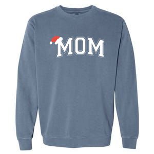 Christmas Holiday Mom Matching With Dad Matching Family Garment-Dyed Sweatshirt