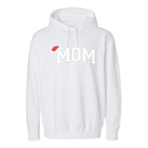 Christmas Holiday Mom Matching With Dad Matching Family Garment-Dyed Fleece Hoodie