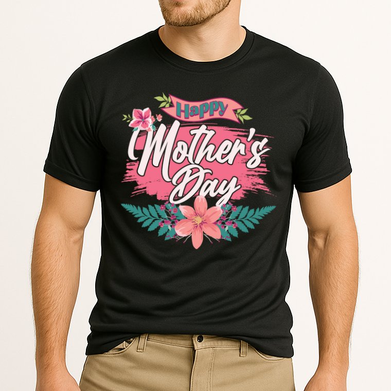 Cute Happy Mother's Day Cooling Performance Crew T-Shirt