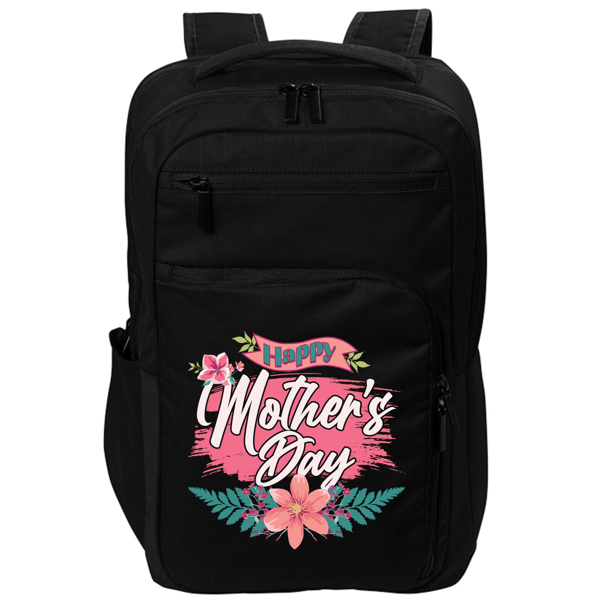 Cute Happy Mother's Day Impact Tech Backpack