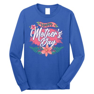 Cute Happy Mother's Day Long Sleeve Shirt