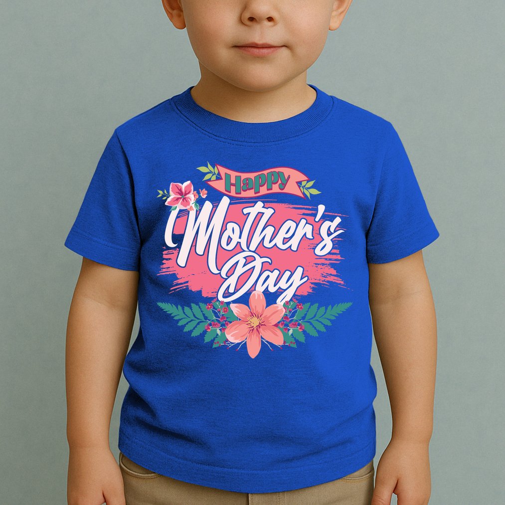 Cute Happy Mother's Day Toddler T-Shirt