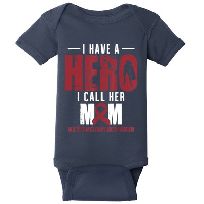 Call Her Mom Multiple Myeloma Cancer Awareness Support Baby Bodysuit