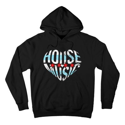 Chicago House Music I Love House Music Dj Hoodie