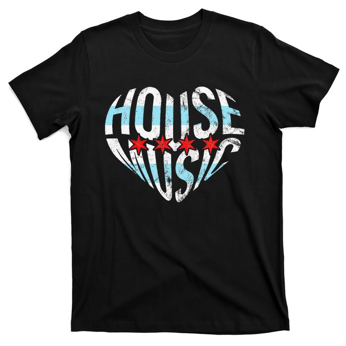 Chicago House Music I Love House Music Dj T-Shirt