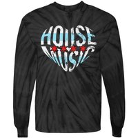 Chicago House Music I Love House Music Dj Tie-Dye Long Sleeve Shirt