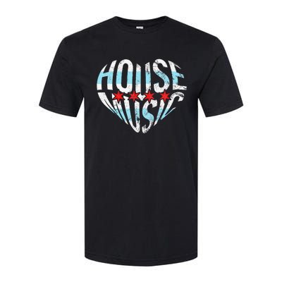 Chicago House Music I Love House Music Dj Softstyle CVC T-Shirt