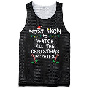 Cozy Holiday Movie Time Festive Family Matching Mesh Reversible Basketball Jersey Tank