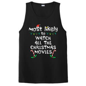 Cozy Holiday Movie Time Festive Family Matching PosiCharge Competitor Tank