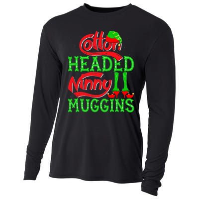 Cotton Headed Ninny Muggins ELF Christmas Xmas Holiday Cooling Performance Long Sleeve Crew