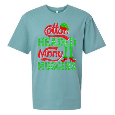 Cotton Headed Ninny Muggins ELF Christmas Xmas Holiday Sueded Cloud Jersey T-Shirt