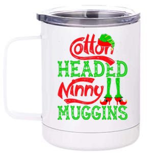 Cotton Headed Ninny Muggins ELF Christmas Xmas Holiday 12 oz Stainless Steel Tumbler Cup