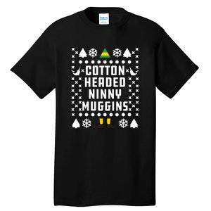 Cotton Headed Ninny Muggins Christmas Tall T-Shirt