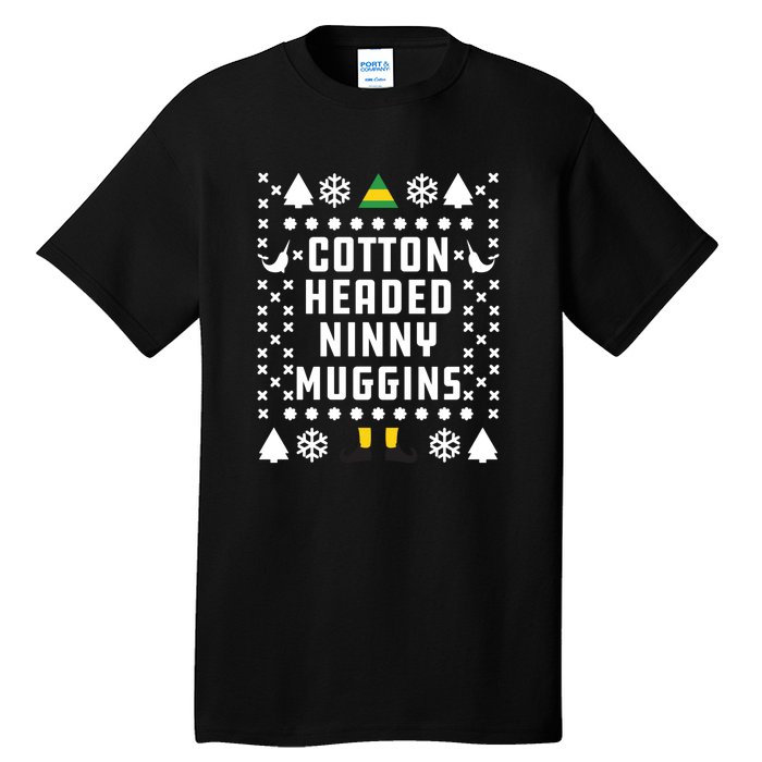 Cotton Headed Ninny Muggins Christmas Tall T-Shirt