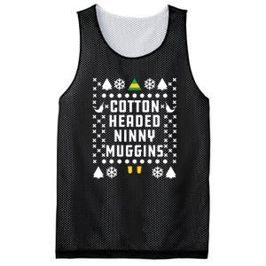 Cotton Headed Ninny Muggins Christmas Mesh Reversible Basketball Jersey Tank