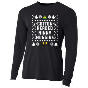 Cotton Headed Ninny Muggins Christmas Cooling Performance Long Sleeve Crew