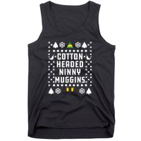 Cotton Headed Ninny Muggins Christmas Tank Top