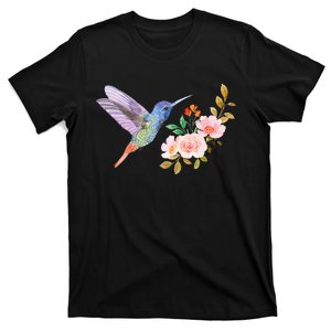 Cute Hummingbird Nectar Flower Outfit Love Birds T-Shirt