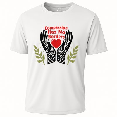 Compassion Has No Borders  Cooling Performance Crew T-Shirt