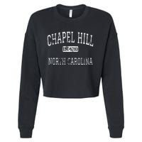 Chapel Hill North Carolina Nc Vintage Cropped Pullover Crew