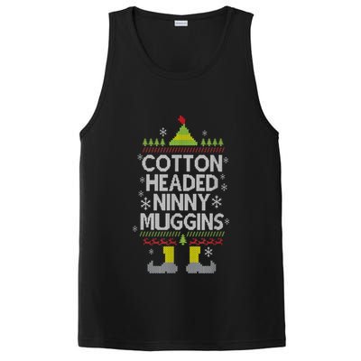 Cotton Headed Ninny Muggins! Funny Christmas Elf PosiCharge Competitor Tank
