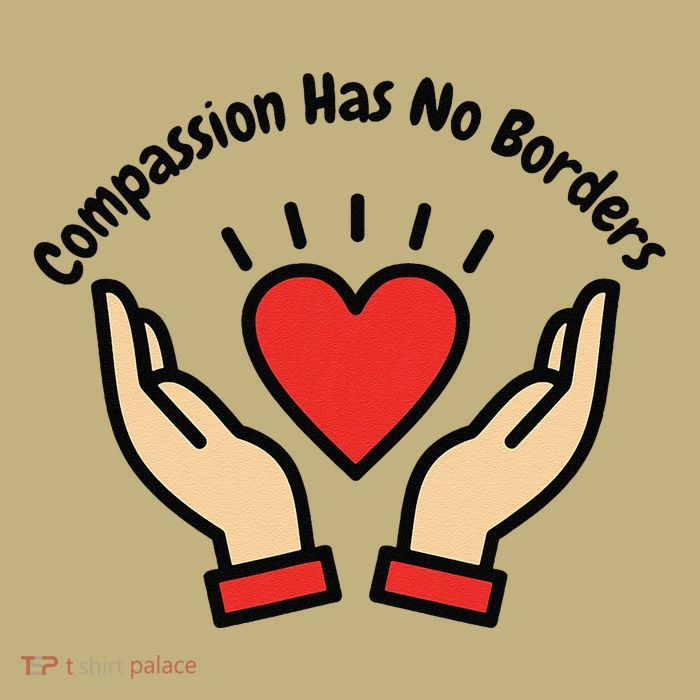 Compassion Has No Borders Mousepad