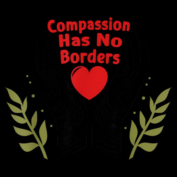 Compassion Has No Borders 16oz Travel Tumbler