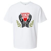 Compassion Has No Borders Sueded Cloud Jersey T-Shirt