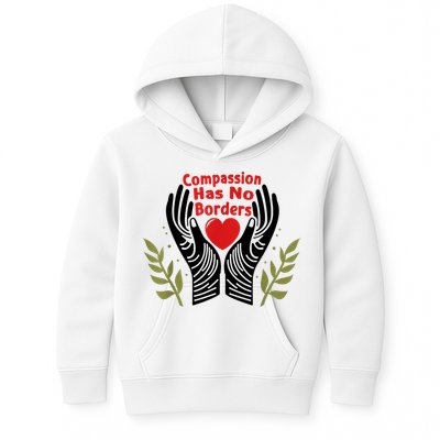 Compassion Has No Borders Kids Hoodie