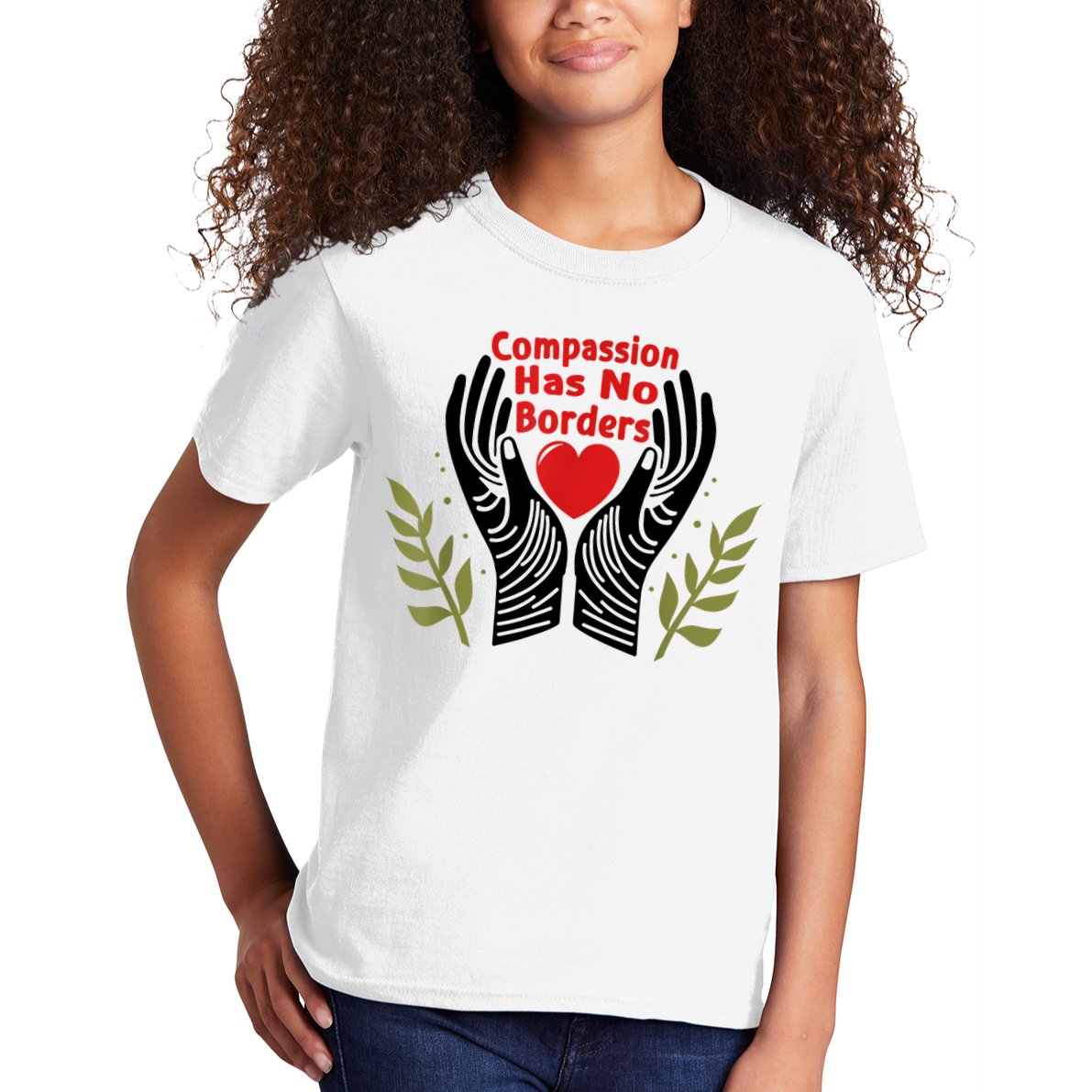 Compassion Has No Borders Kids T-Shirt
