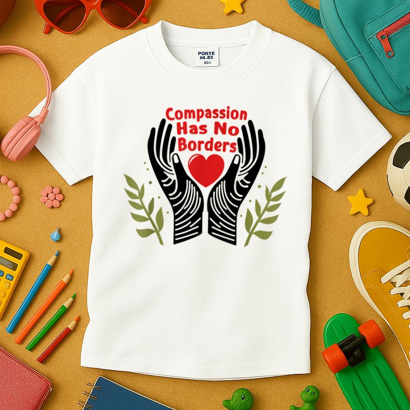 Compassion Has No Borders Kids T-Shirt