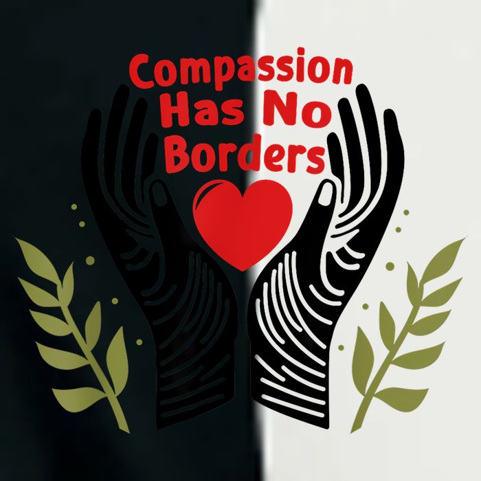 Compassion Has No Borders Infant Baby Jersey Bodysuit