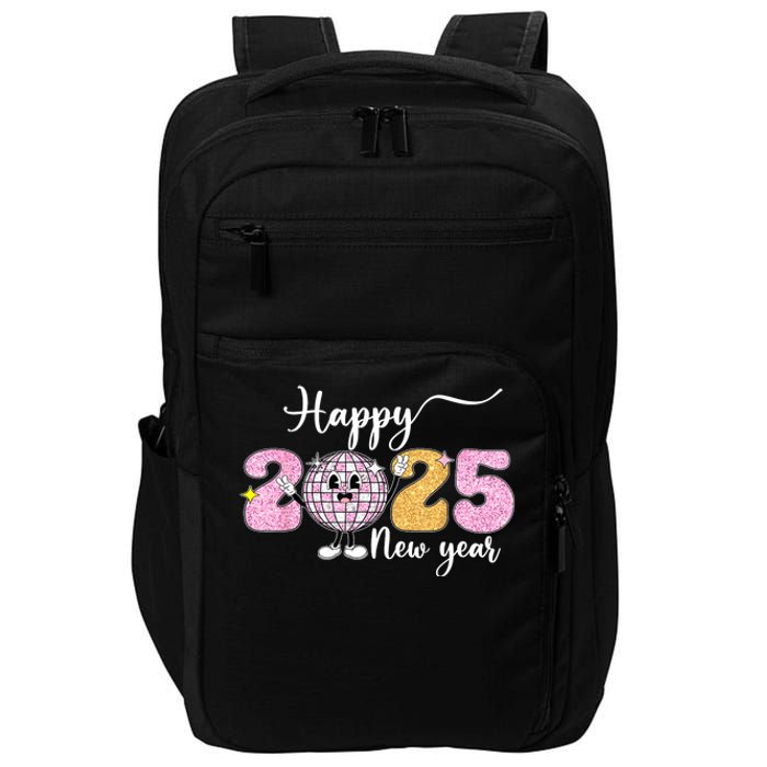 Cute Happy New Year 2025 Party Family Matching Gift Impact Tech Backpack