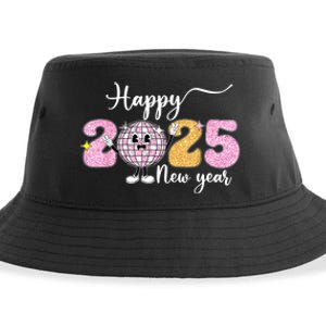 Cute Happy New Year 2025 Party Family Matching Gift Sustainable Bucket Hat