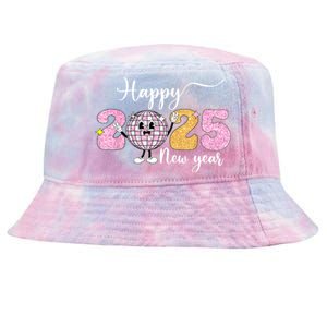 Cute Happy New Year 2025 Party Family Matching Gift Tie-Dyed Bucket Hat