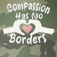 Compassion Has No Borders Legacy Tie Dye Trucker Hat