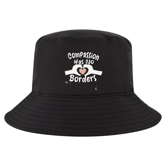 Compassion Has No Borders Cool Comfort Performance Bucket Hat