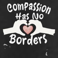 Compassion Has No Borders Cool Comfort Performance Bucket Hat
