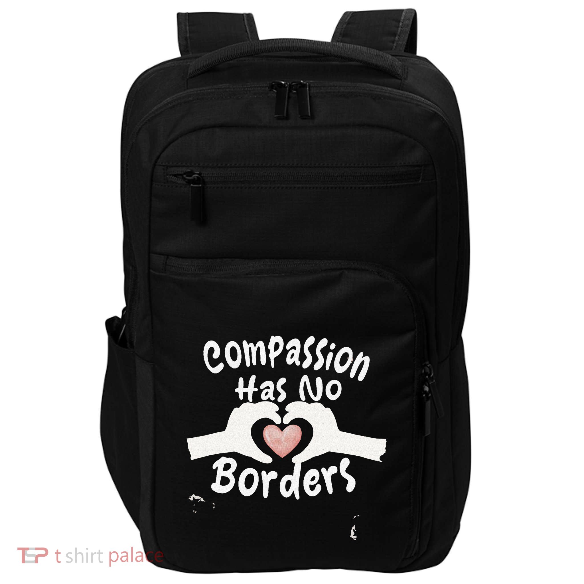 Compassion Has No Borders Impact Tech Backpack