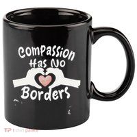 Compassion Has No Borders 11oz C Handle Ceramic Mug