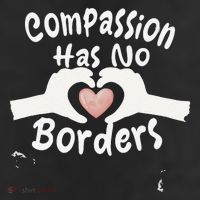 Compassion Has No Borders 11oz C Handle Ceramic Mug