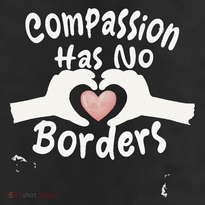 Compassion Has No Borders 11oz C Handle Ceramic Mug