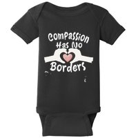 Compassion Has No Borders Baby Bodysuit
