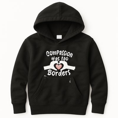 Compassion Has No Borders Kids Hoodie