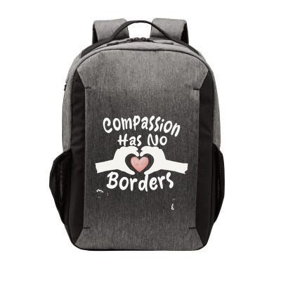 Compassion Has No Borders Vector Backpack