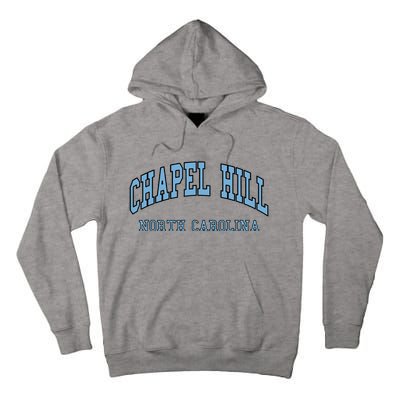 Chapel Hill North Carolina Throwback Tall Hoodie