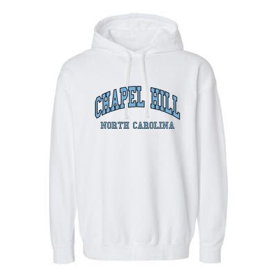 Chapel Hill North Carolina Throwback Garment-Dyed Fleece Hoodie